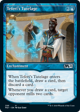 Teferi's Tutelage (Showcase) (Magic 2021 Core Set) Near Mint