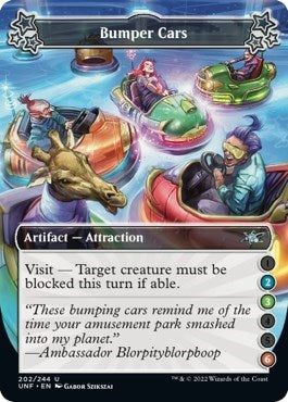 Bumper Cars (2-3-6) (Unfinity) Light Play Foil