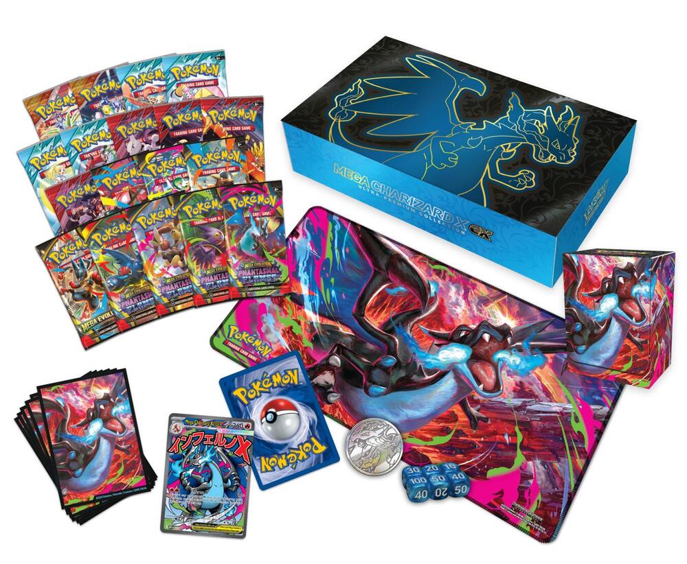 Pokémon: Mega Charizard X ex - Ultra-Premium Collection