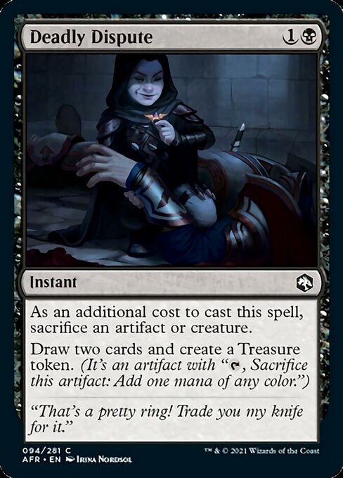 Deadly Dispute (Adventures in the Forgotten Realms) Light Play
