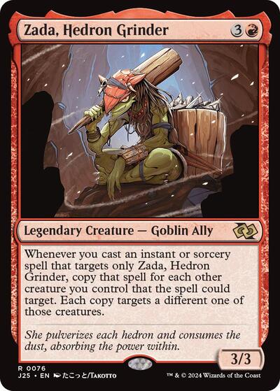 Zada, Hedron Grinder (Anime) (Foundations Jumpstart) Near Mint