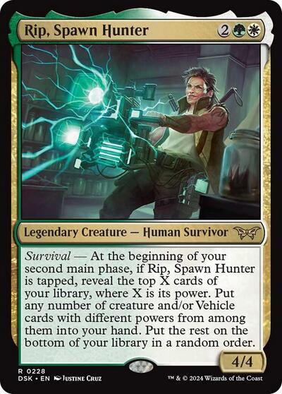 Rip, Spawn Hunter (Duskmourn: House of Horror) Near Mint