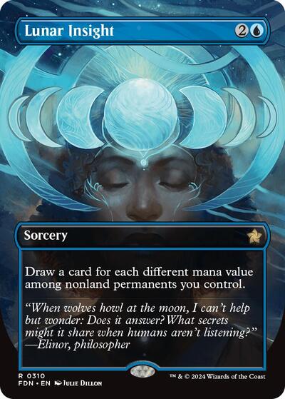 Lunar Insight (Borderless) (Foundations) Near Mint