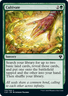 Cultivate (Commander 2020 Ikoria) Light Play