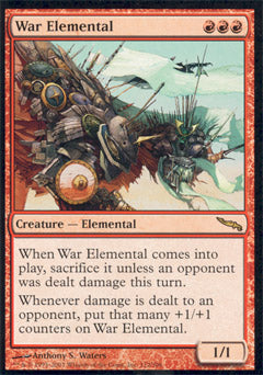 War Elemental (Mirrodin) Light Play