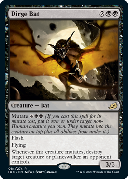 Dirge Bat (Ikoria: Lair of Behemoths) Light Play