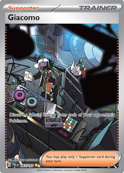 Giacomo - 267 (SV02: Paldea Evolved) Near Mint Holofoil