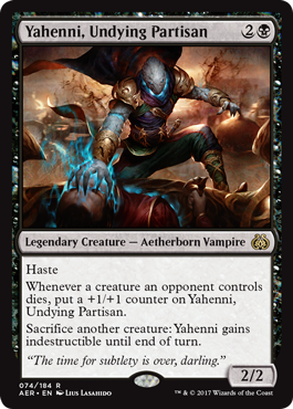 Yahenni, Undying Partisan (Aether Revolt) Light Play
