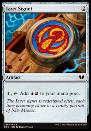 Izzet Signet (Commander 2015) Light Play