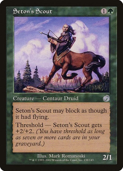 Seton's Scout (Torment) Light Play
