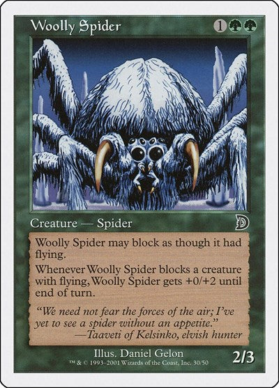 Woolly Spider (Promos: Deckmasters Garfield vs Finkel) Light Play