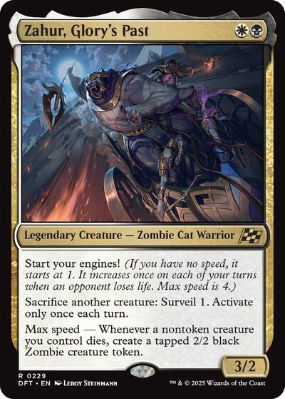 Zahur, Glory's Past (Aetherdrift) Near Mint Foil