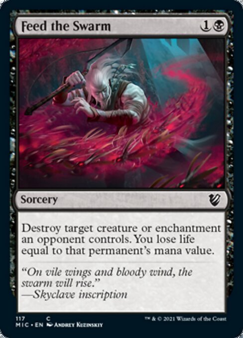 Feed the Swarm (Commander 2021 Midnight Hunt) Light Play