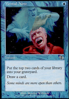 Mental Note (Judgment) Light Play