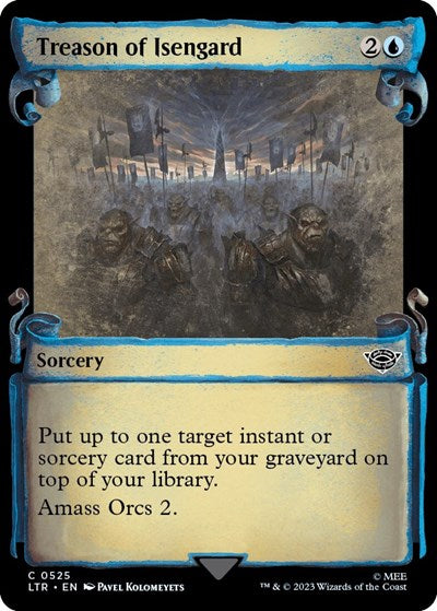 Treason of Isengard (Showcase Scrolls) (Universes Beyond: The Lord of the Rings: Tales of Middle-earth) Light Play