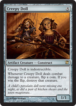 Creepy Doll (Innistrad) Light Play Foil