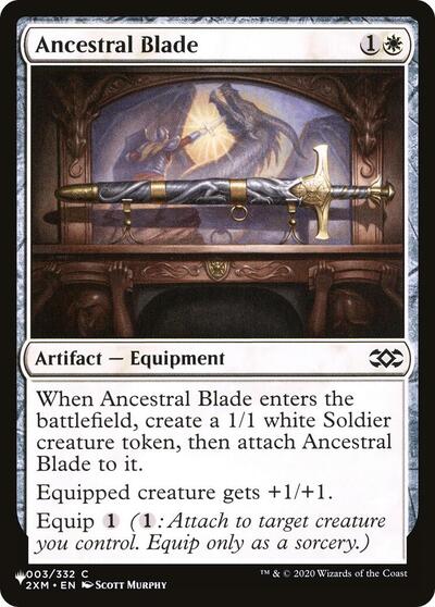 Ancestral Blade (The List) Near Mint