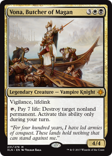 Vona, Butcher of Magan (Ixalan) Light Play