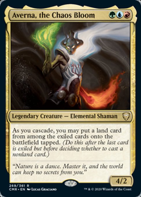 Averna, the Chaos Bloom (Commander Legends) Near Mint