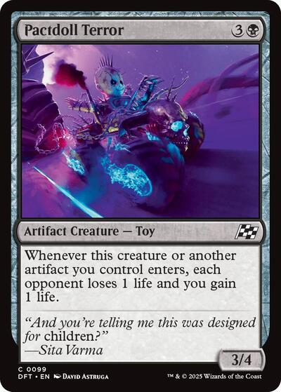 Pactdoll Terror (Aetherdrift) Light Play Foil
