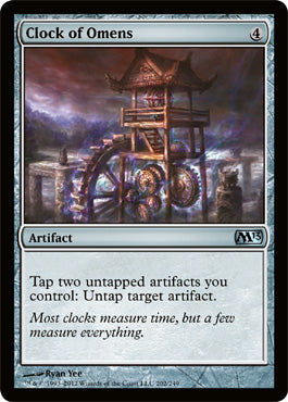 Clock of Omens (Magic 2013 Core Set) Light Play