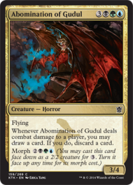 Abomination of Gudul (Khans of Tarkir) Light Play