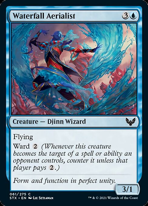 Waterfall Aerialist (Strixhaven) Near Mint Foil