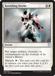 Banishing Stroke (Commander 2018) Light Play