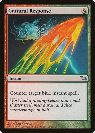 Guttural Response (Shadowmoor) Light Play