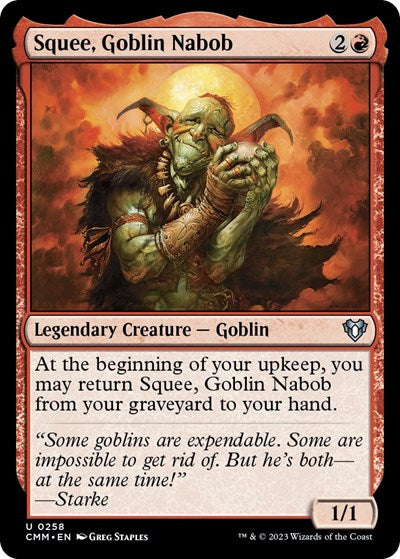 Squee, Goblin Nabob (Commander Masters) Light Play
