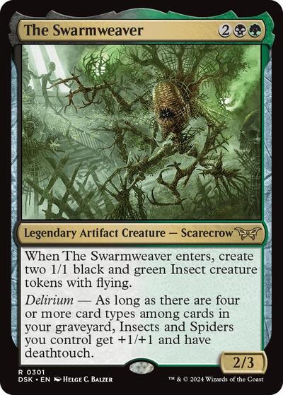 The Swarmweaver (0301) (Duskmourn: House of Horror) Near Mint