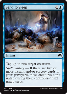 Send to Sleep (Magic Origins) Light Play Foil