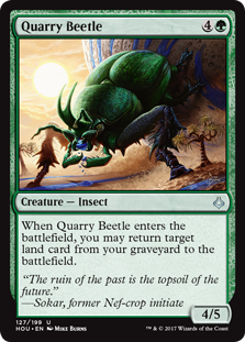 Quarry Beetle (Hour of Devastation) Light Play Foil