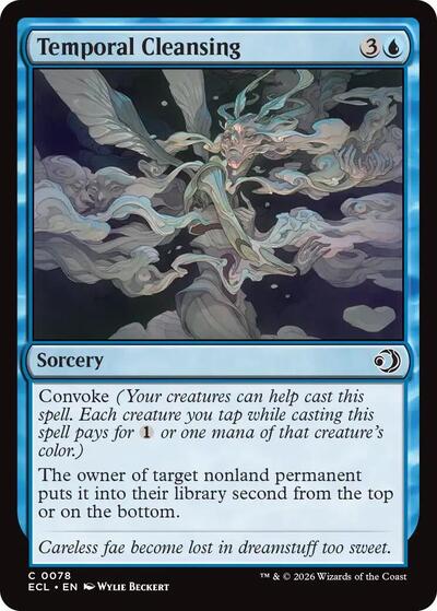 Temporal Cleansing (Lorwyn Eclipsed) Near Mint