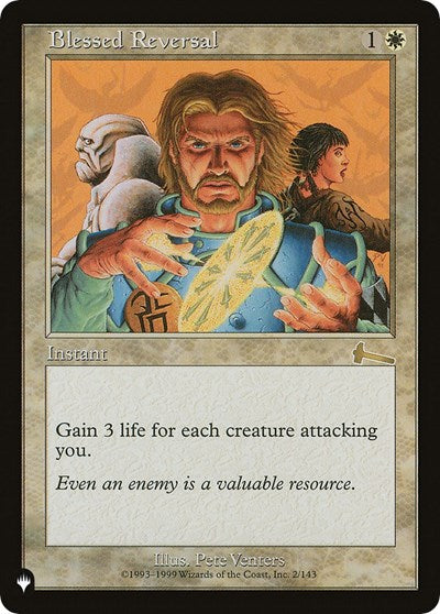 Blessed Reversal (The List) Light Play