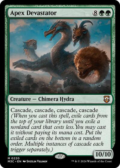 Apex Devastator (Commander: Modern Horizons 3) Near Mint
