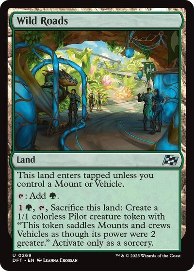 Wild Roads (Aetherdrift) Near Mint Foil