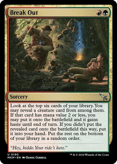 Break Out (Murders at Karlov Manor) Near Mint Foil