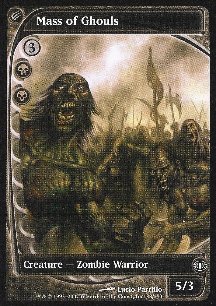 Mass of Ghouls (Futuresight) Light Play Foil