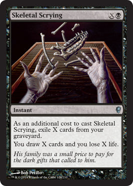 Skeletal Scrying (Conspiracy) Light Play