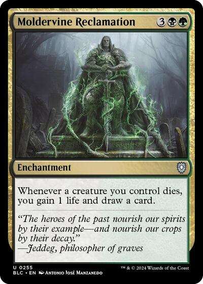 Moldervine Reclamation (Commander: Bloomburrow) Light Play