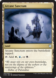 Arcane Sanctum (Commander 2018) Light Play