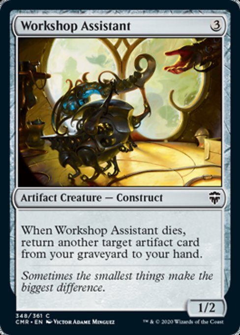 Workshop Assistant (Commander Legends) Near Mint Foil
