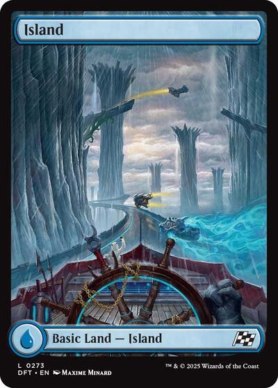 Island (0273) (Aetherdrift) Near Mint