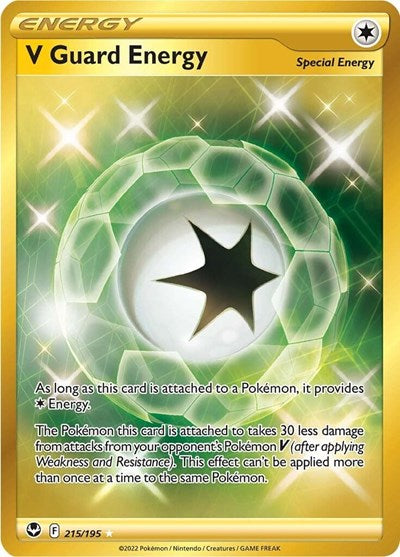 V Guard Energy (Secret) (SWSH12: Silver Tempest) Near Mint Holofoil