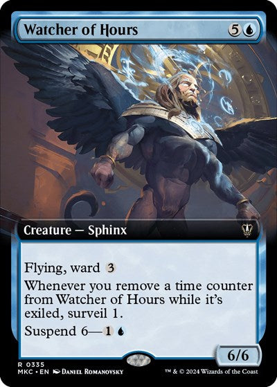 Watcher of Hours (Extended Art) (Commander: Murders at Karlov Manor) Near Mint