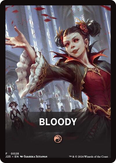 Bloody Theme Card (Foundations Jumpstart) Near Mint