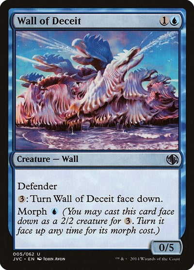 Wall of Deceit (Duel Decks: Anthology) Light Play