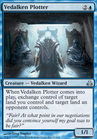 Vedalken Plotter (Guildpact) Light Play