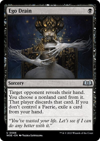 Ego Drain (Wilds of Eldraine) Near Mint Foil
